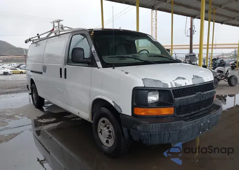 2007 Chevrolet Express Work Van from USA, damaged, VIN 1GCHG39U971198684